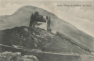 Cartolina-Antica-Santa-Teresa-Di-Gallura-La-Torre