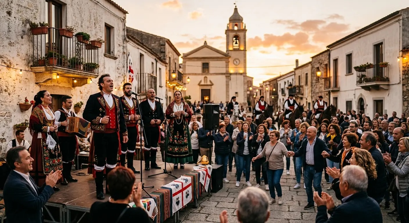 festa sarda a Porto San Paolo